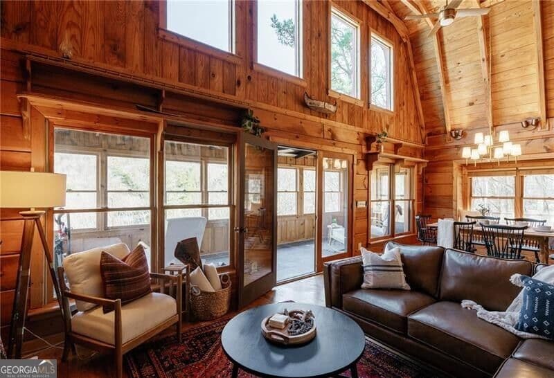 4 bedroom, 3 bathroom, 2,056 sq ft cabin,single family residence for sale at 1582 Little Rock Creek Road, Cherry Log, GA 30522 — photo 7