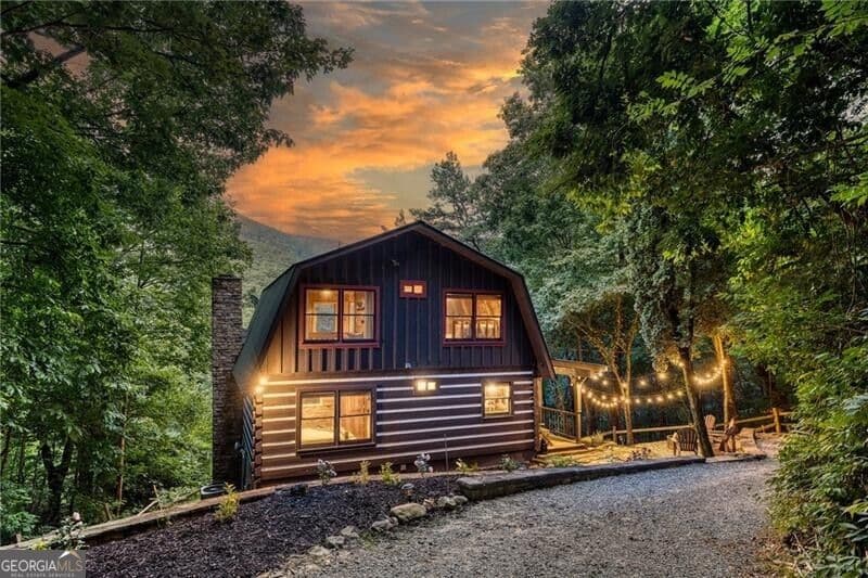 4 bedroom, 3 bathroom, 2,056 sq ft cabin,single family residence for sale at 1582 Little Rock Creek Road, Cherry Log, GA 30522 — photo 3