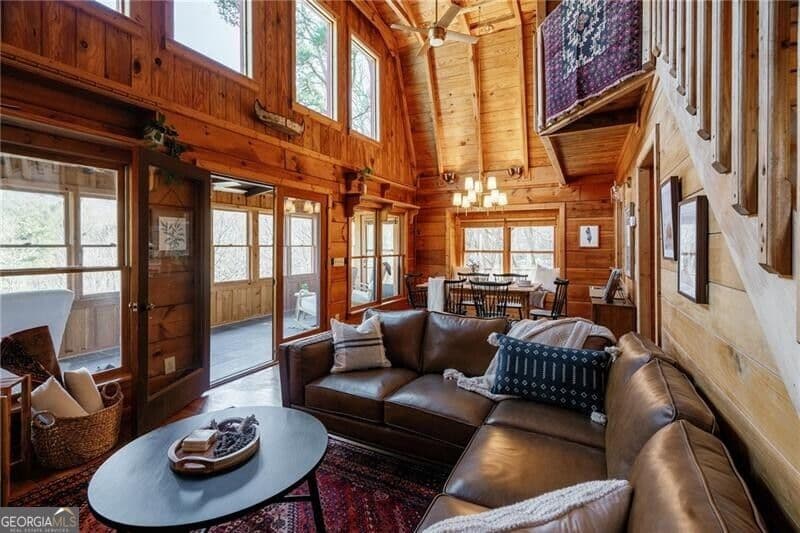 4 bedroom, 3 bathroom, 2,056 sq ft cabin,single family residence for sale at 1582 Little Rock Creek Road, Cherry Log, GA 30522 — photo 8