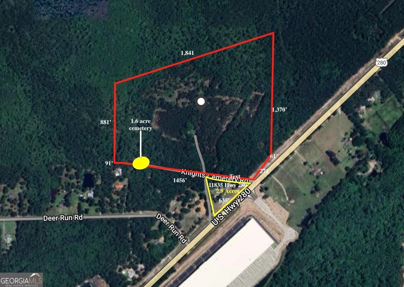 commercial under contract at 256 Knight Cemetery Road, Ellabell, GA 31308 — photo 2