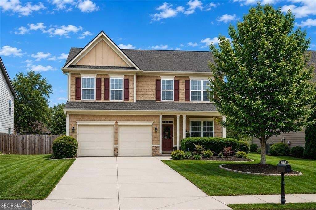 4 bedroom, 2.5 bathroom, 2,849 sq ft single family residence for sale at 5180 Fieldgate Ridge Drive, Cumming, GA 30028 — photo 2