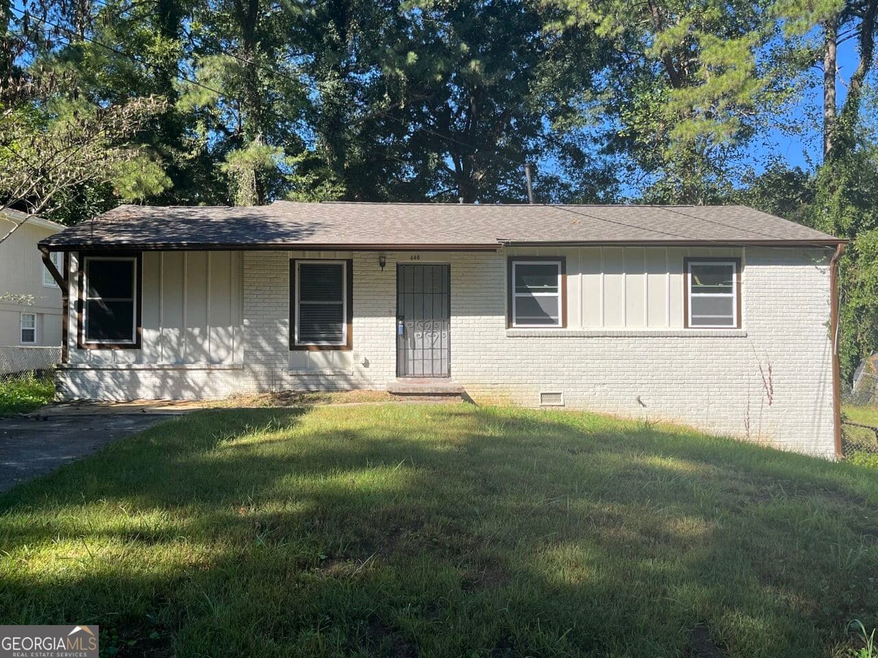 4 bedroom, 2 bathroom, 875 sq ft single family residence for sale at 446 Fedora Way, Atlanta, GA 30331 — photo 1 of 37