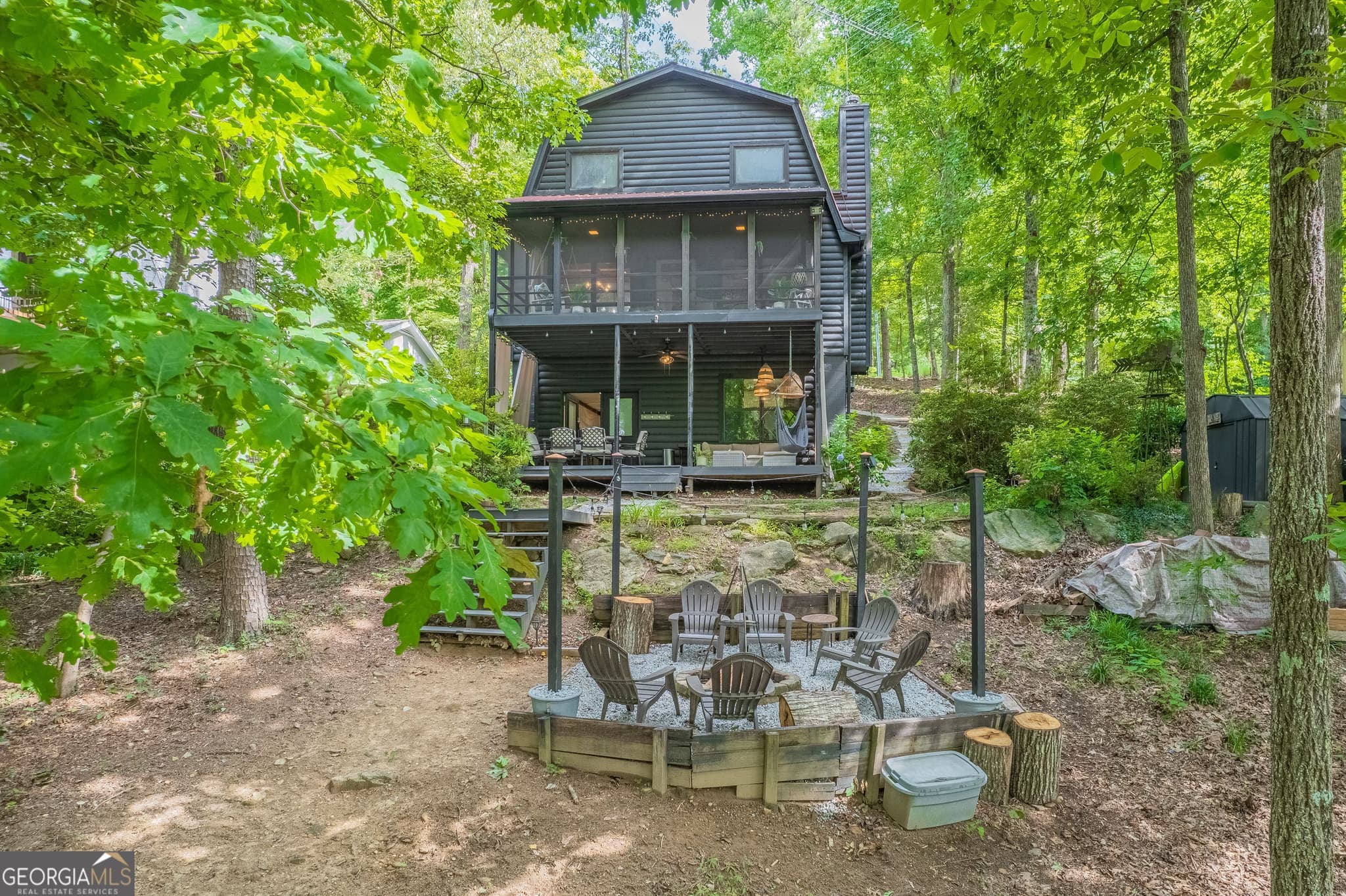 3 bedroom, 2 bathroom, 1,755 sq ft cabin,single family residence for sale at 78 River Ridge Road 29, Martin, GA 30557 — photo 2