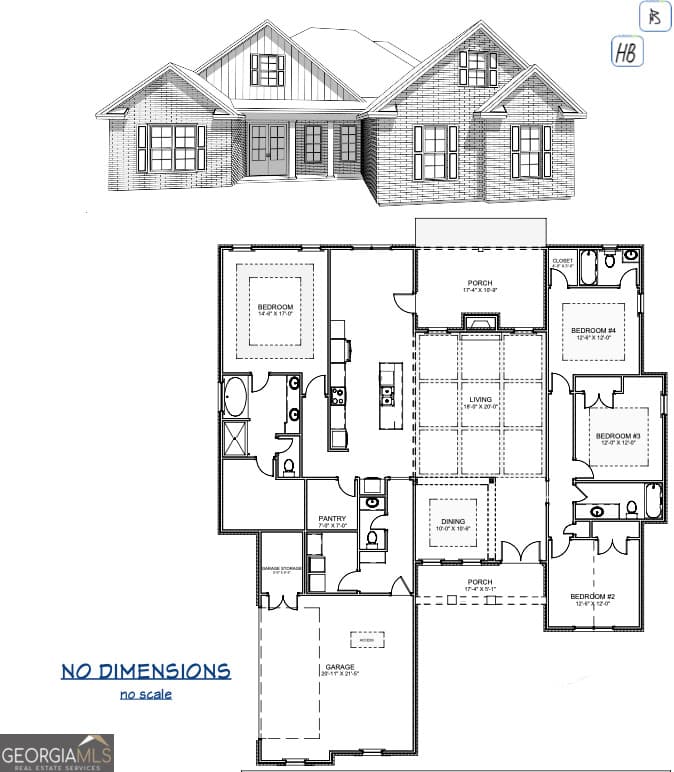 4 bedroom, 3.5 bathroom, 2,600 sq ft single family residence for sale at 207 Farrell Way, Perry, GA 31069