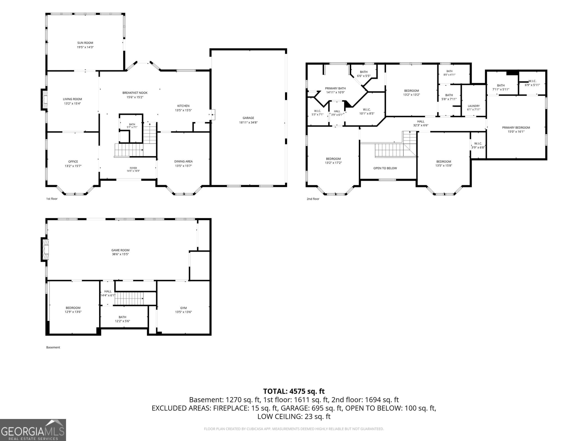 4 bedroom, 4.5 bathroom, 4,566 sq ft single family residence for sale at 385 Minix Road, Sharpsburg, GA 30277 — photo 4