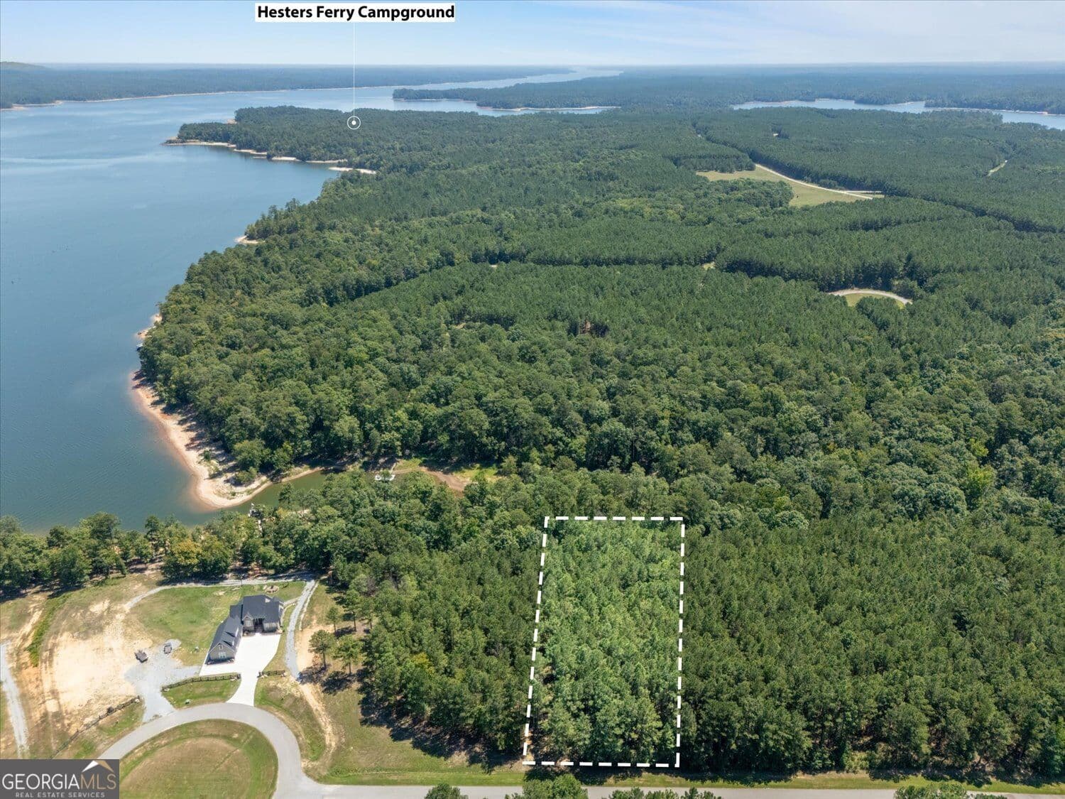 residential lot for sale at 1250 Striper Cove, Tignall, GA 30668 — photo 2