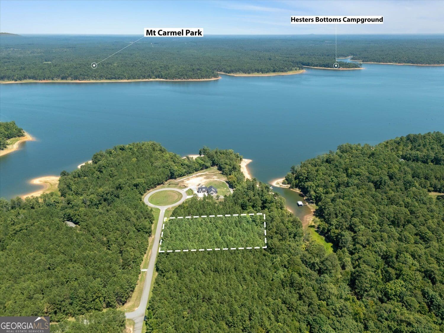 residential lot for sale at 1250 Striper Cove, Tignall, GA 30668 — photo 3