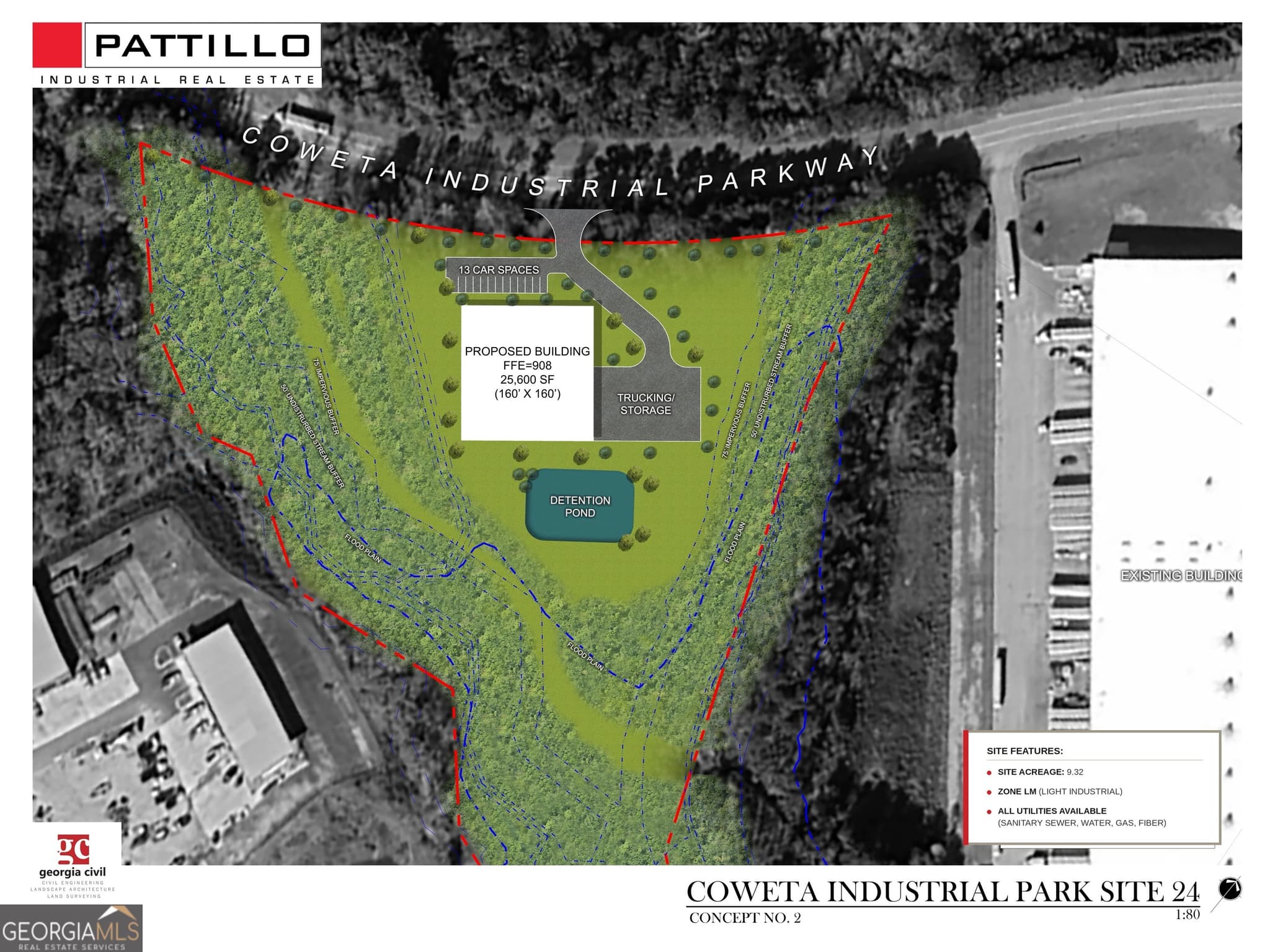 commercial for sale at 0 Coweta Industrial Parkway, Newnan, GA 30265 — photo 2