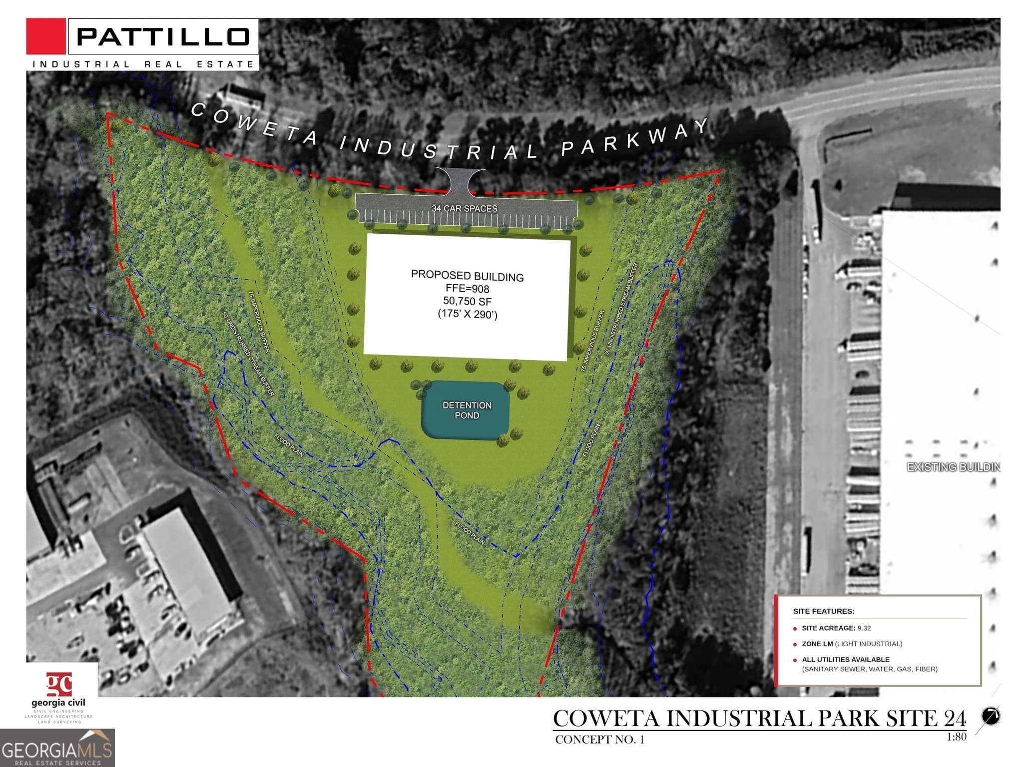commercial for sale at 0 Coweta Industrial Parkway, Newnan, GA 30265 — photo 3