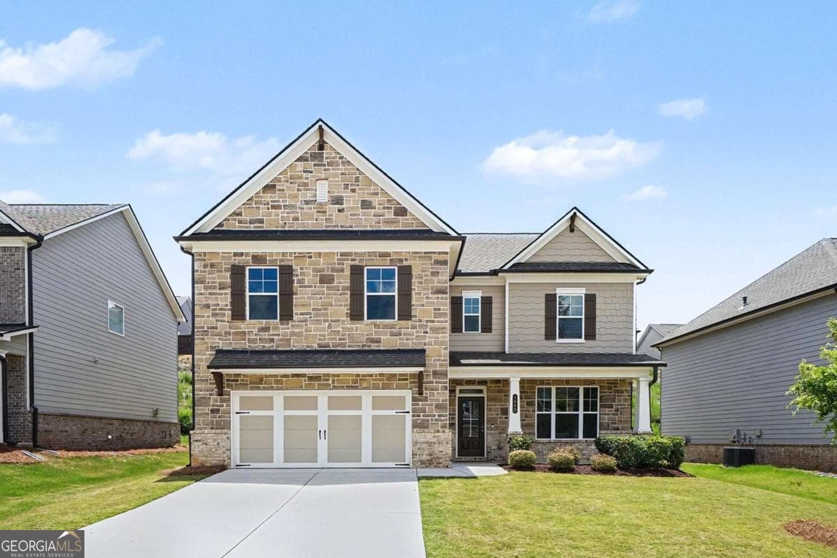 5 bedroom, 4 bathroom, 3,232 sq ft single family residence sold at 1602 Dover Creek Lane, Lawrenceville, GA 30045