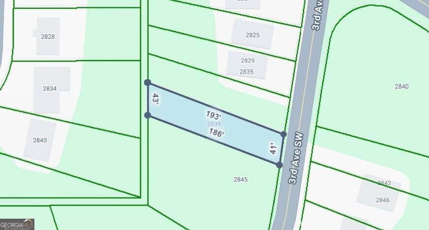 residential lot for sale at 2839 3rd Avenue, Atlanta, GA 30315 — photo 1 of 2