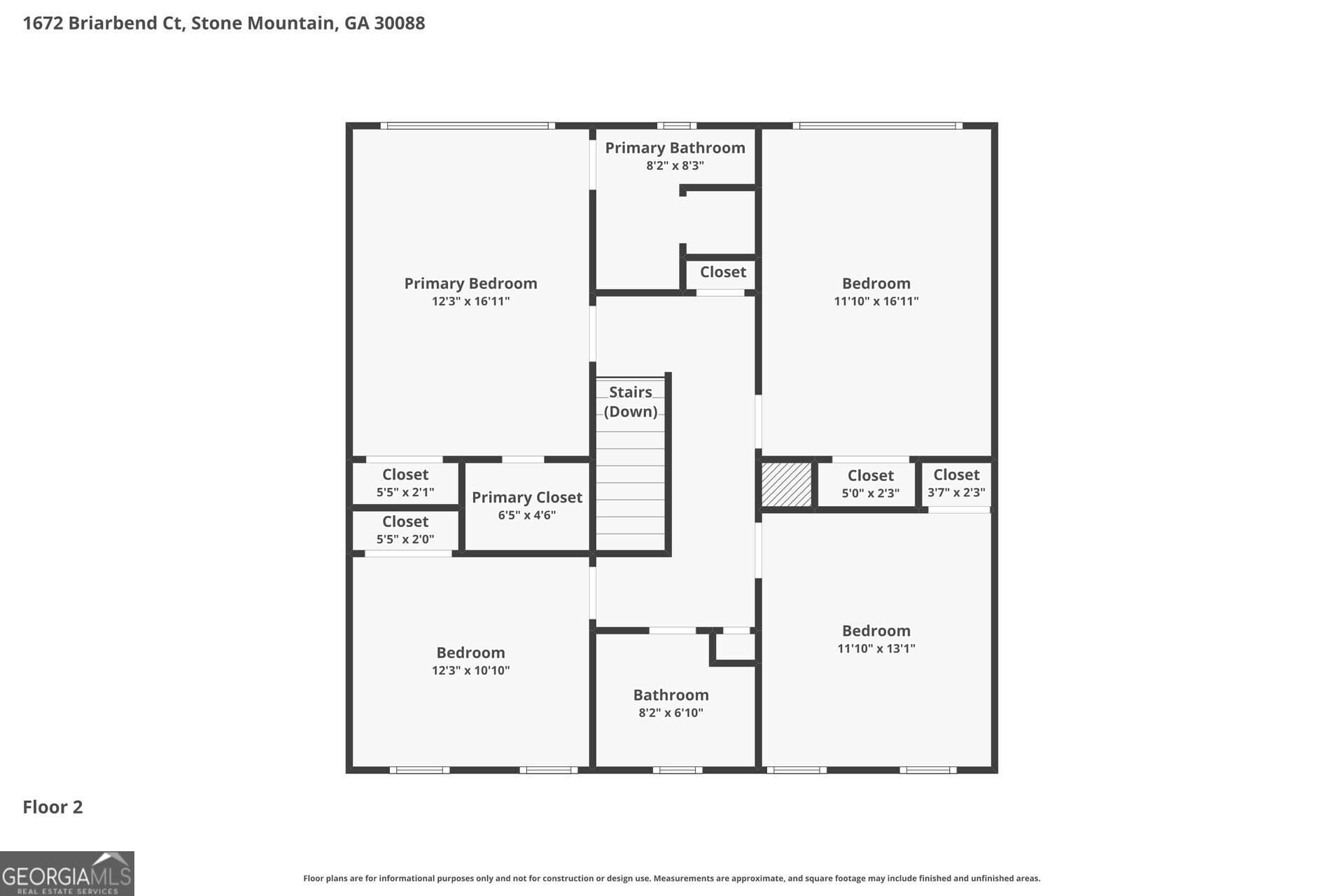 4 bedroom, 2.5 bathroom, 2,178 sq ft single family residence for sale at 1672 Briarbend Court, Stone Mountain, GA 30088 — photo 5