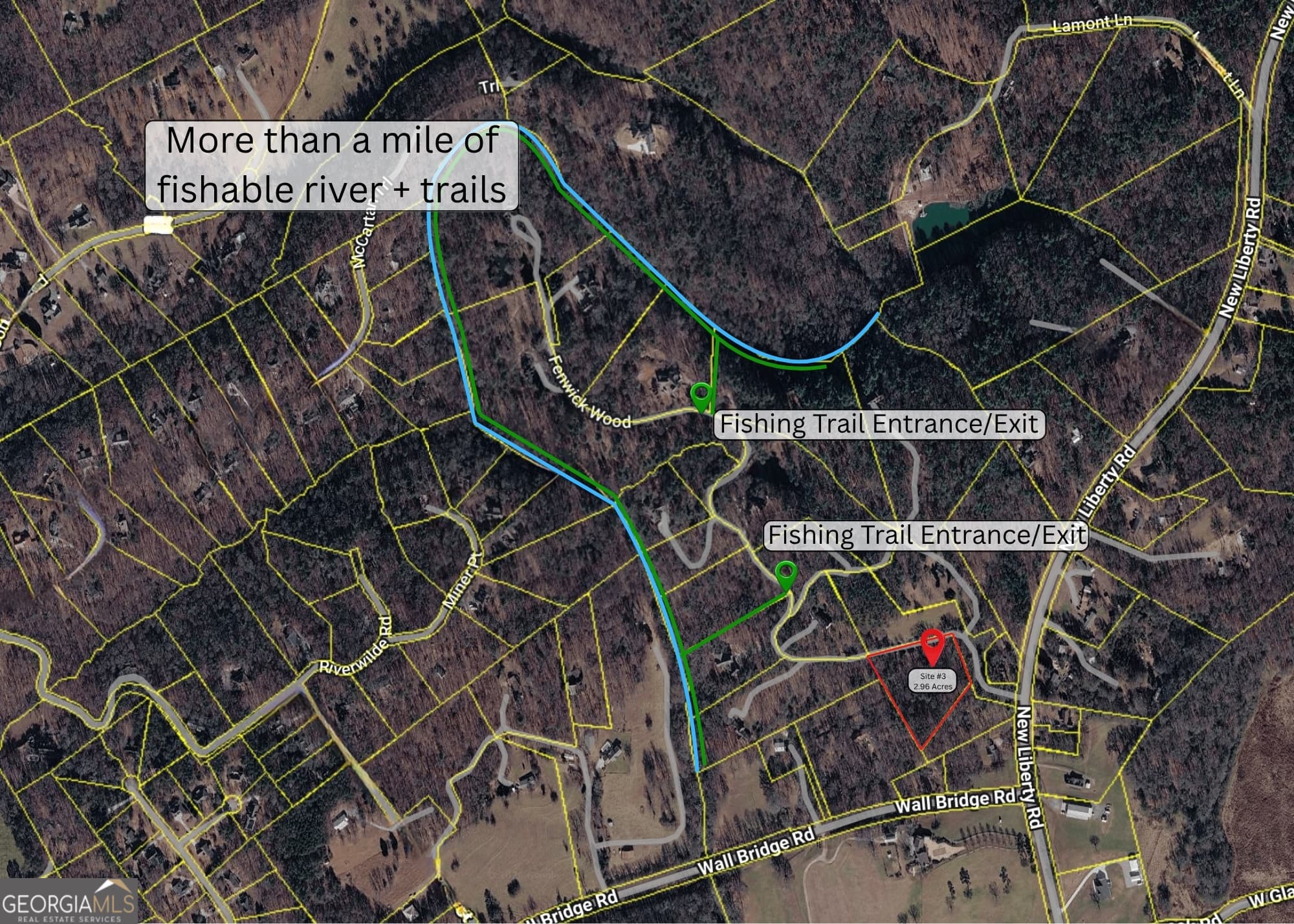 residential lot for sale at LOT 3 Fenwick Wood Road, Clarkesville, GA 30523 — photo 2