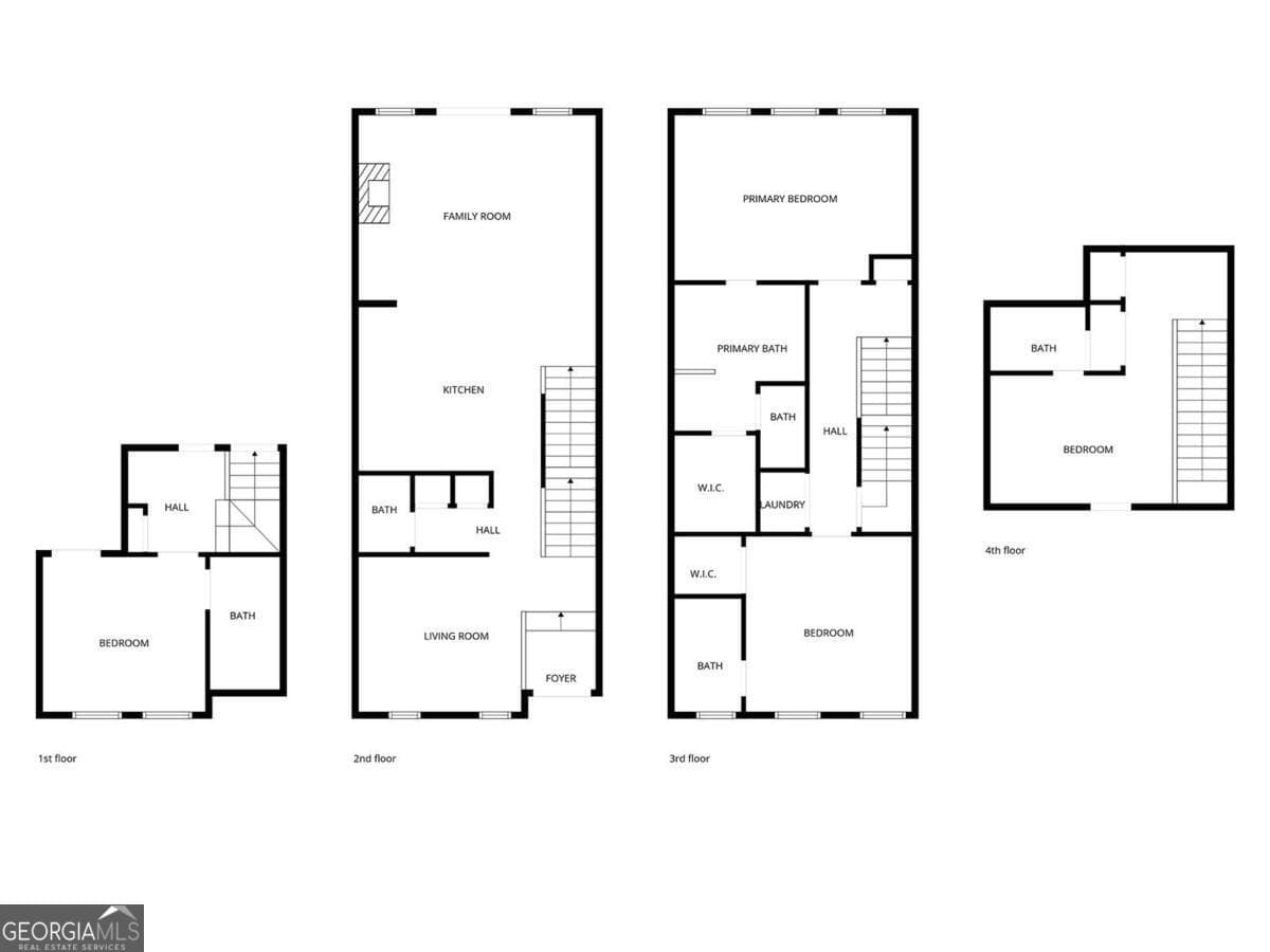 4 bedroom, 4.5 bathroom, 2,500 sq ft townhouse for sale at 302 Riversgate Drive 55, Atlanta, GA 30339 — photo 4
