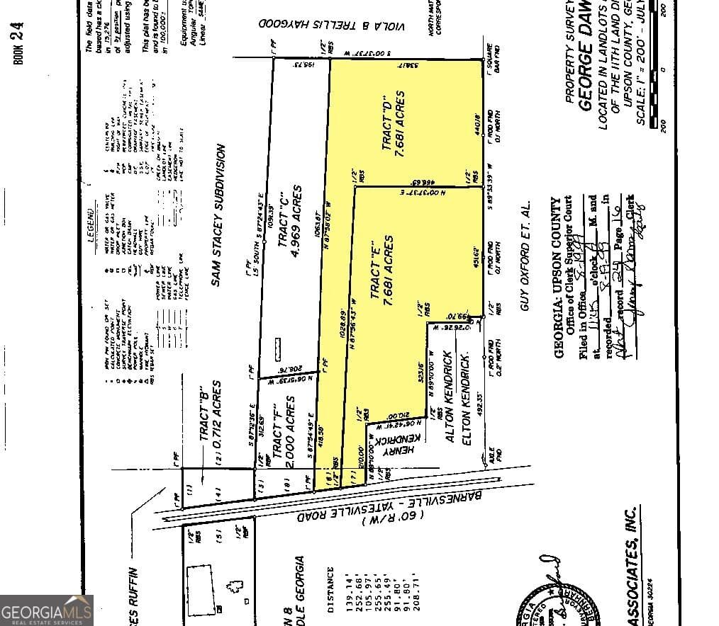 unimproved land for sale at 0 Yatesville Barnesville Road, Yatesville, GA 31097 — photo 2