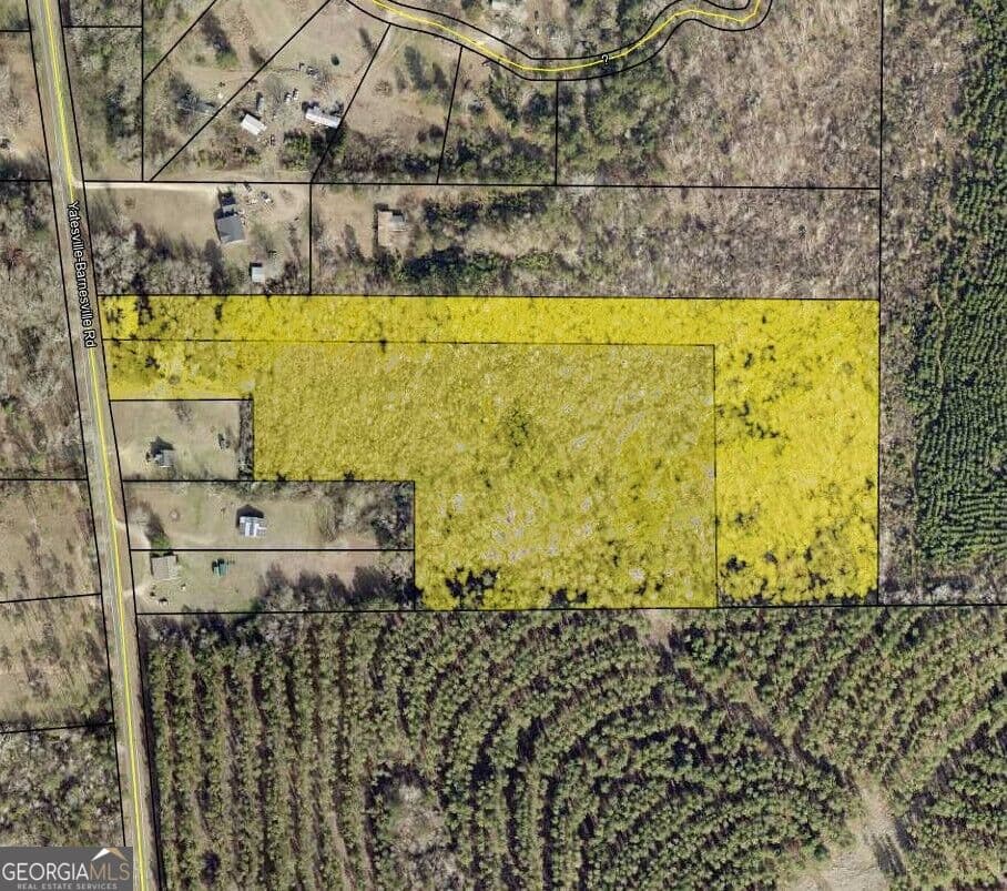 unimproved land for sale at 0 Yatesville Barnesville Road, Yatesville, GA 31097 — photo 1 of 3