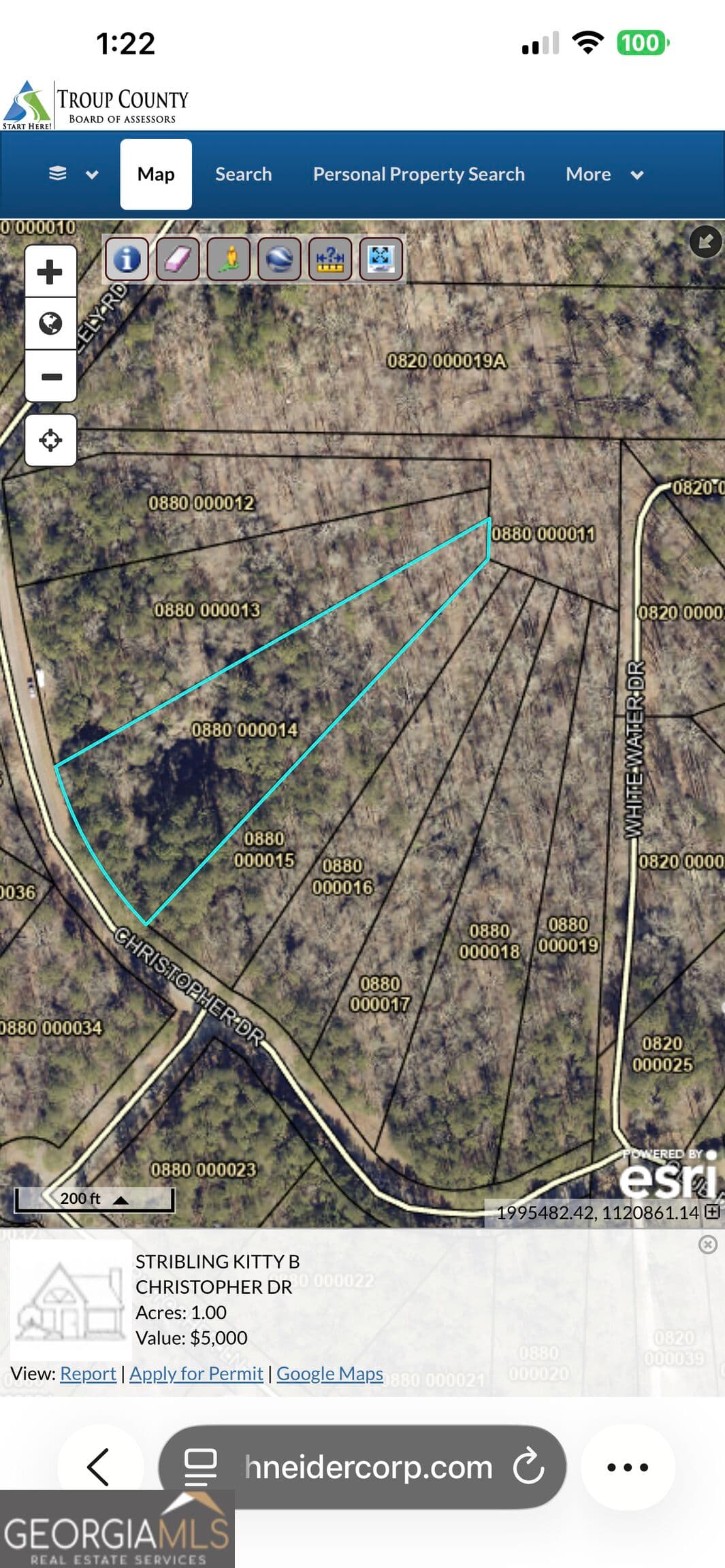 residential lot for sale at 0 Christopher Drive, Lagrange, GA 30241 — photo 1 of 2