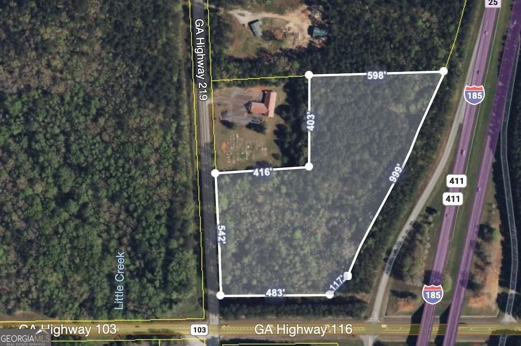 unimproved land for sale at 0 Ga Highway 0116, West Point, GA 31833