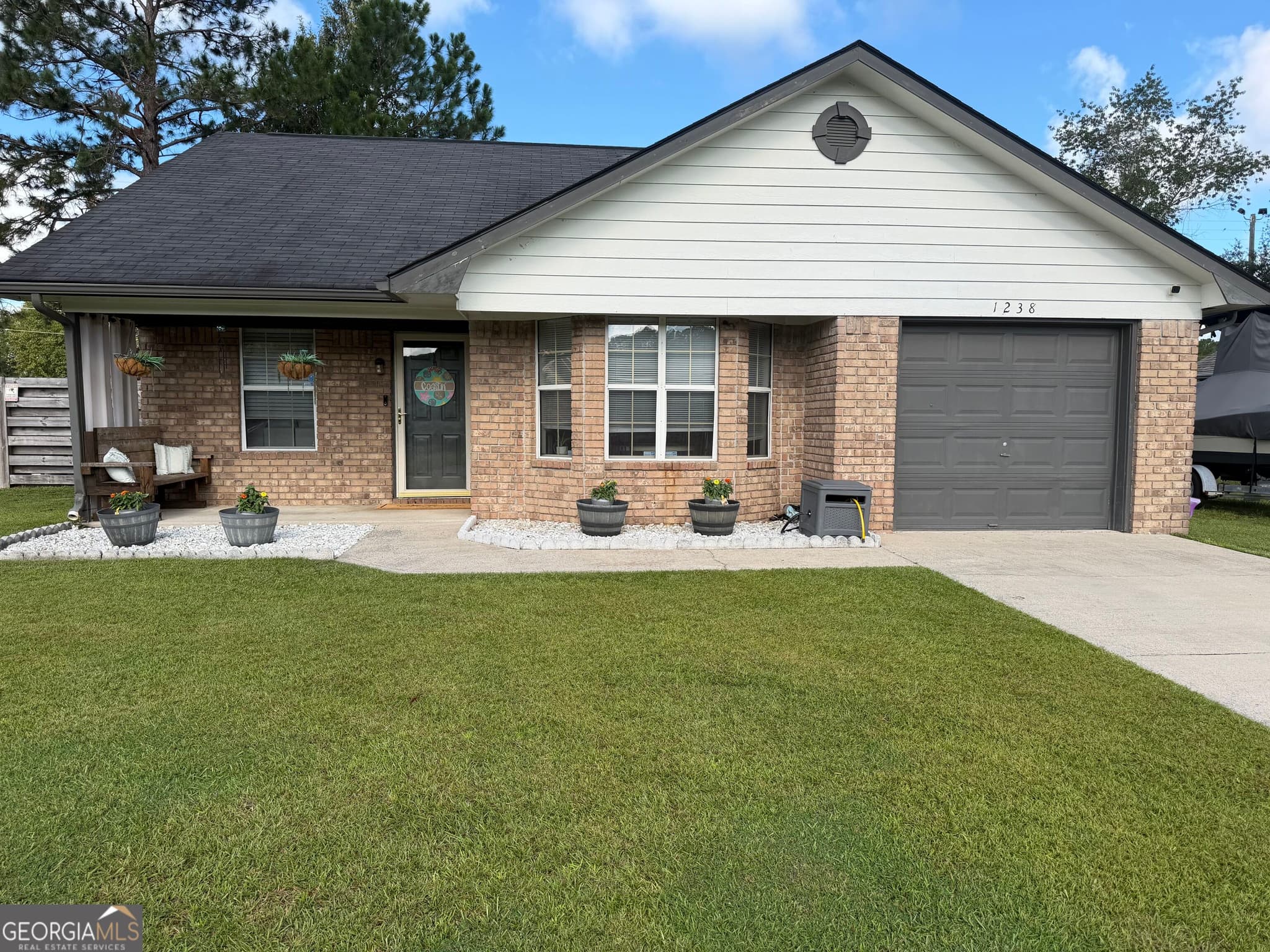 3 bedroom, 2 bathroom, 1,188 sq ft single family residence under contract at 1238 Dhurahn Drive, Hinesville, GA 31313