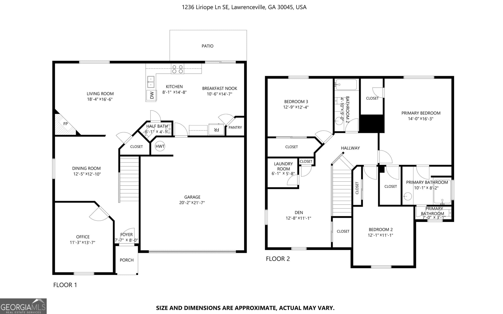 3 bedroom, 2.5 bathroom, 2,095 sq ft single family residence for rent at 1236 Liriope Lane, Lawrenceville, GA 30045 for $2,195 a month — photo 2