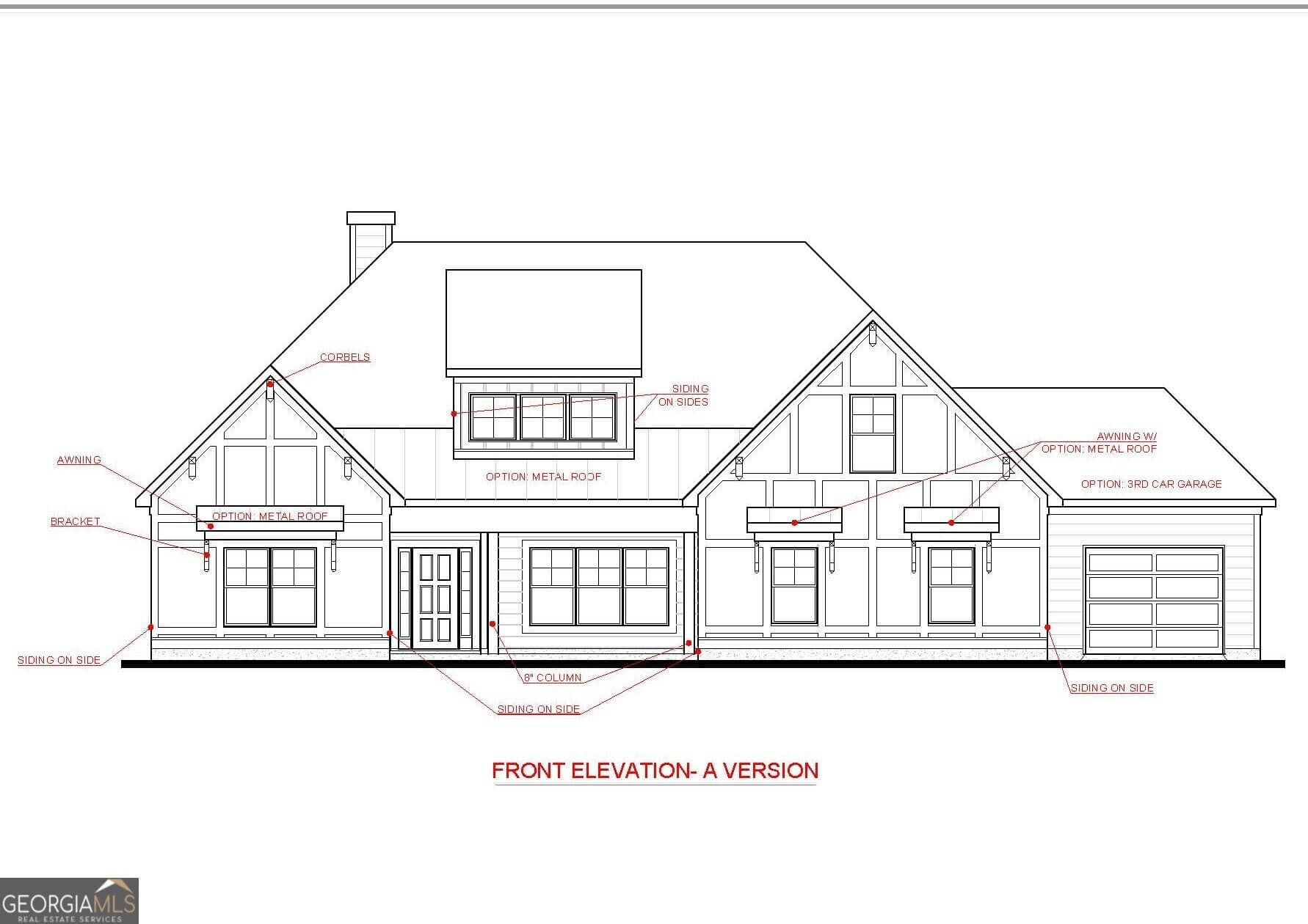 4 bedroom, 3 bathroom, 2,948 sq ft single family residence for sale at 1283 MCINTOSH Trail LOT 8, Senoia, GA 30276 — photo 3