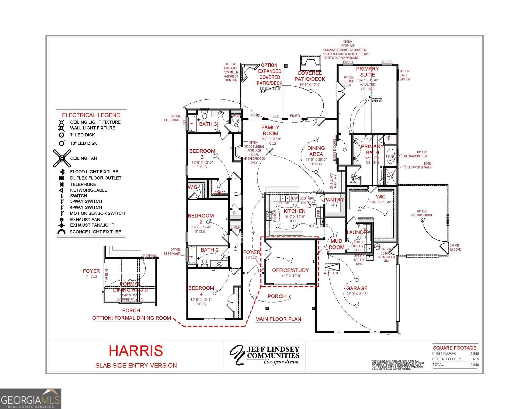 4 bedroom, 3 bathroom, 2,948 sq ft single family residence for sale at 1283 MCINTOSH Trail LOT 8, Senoia, GA 30276 — photo 4
