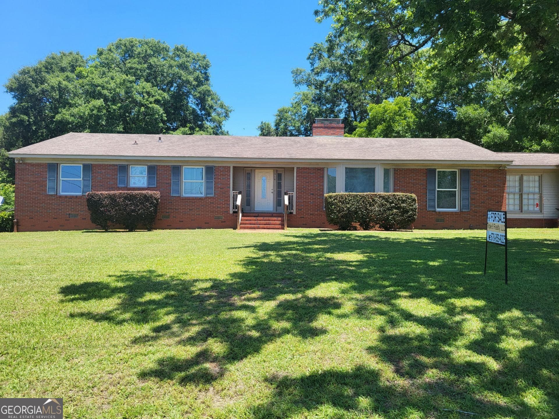 4 bedroom, 2 bathroom, 3,239 sq ft single family residence sold at 316 Terrell Avenue, Milledgeville, GA 31061