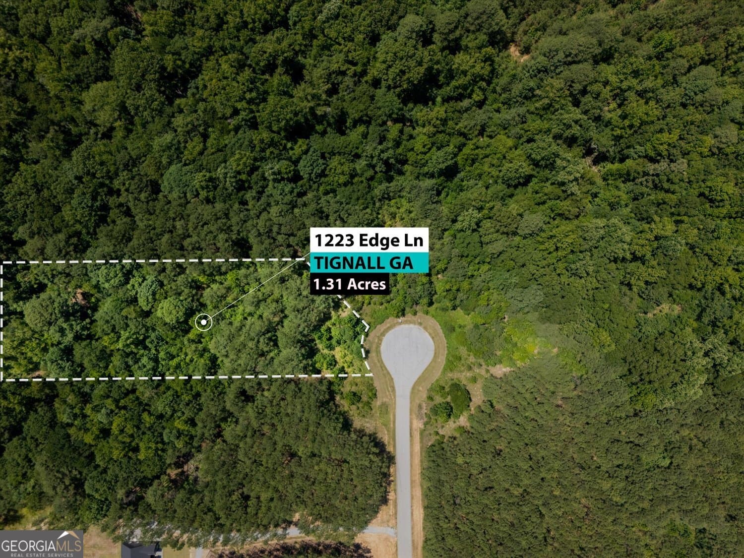 residential lot for sale at 1223 Edge Lane, Tignall, GA 30668 — photo 1 of 6