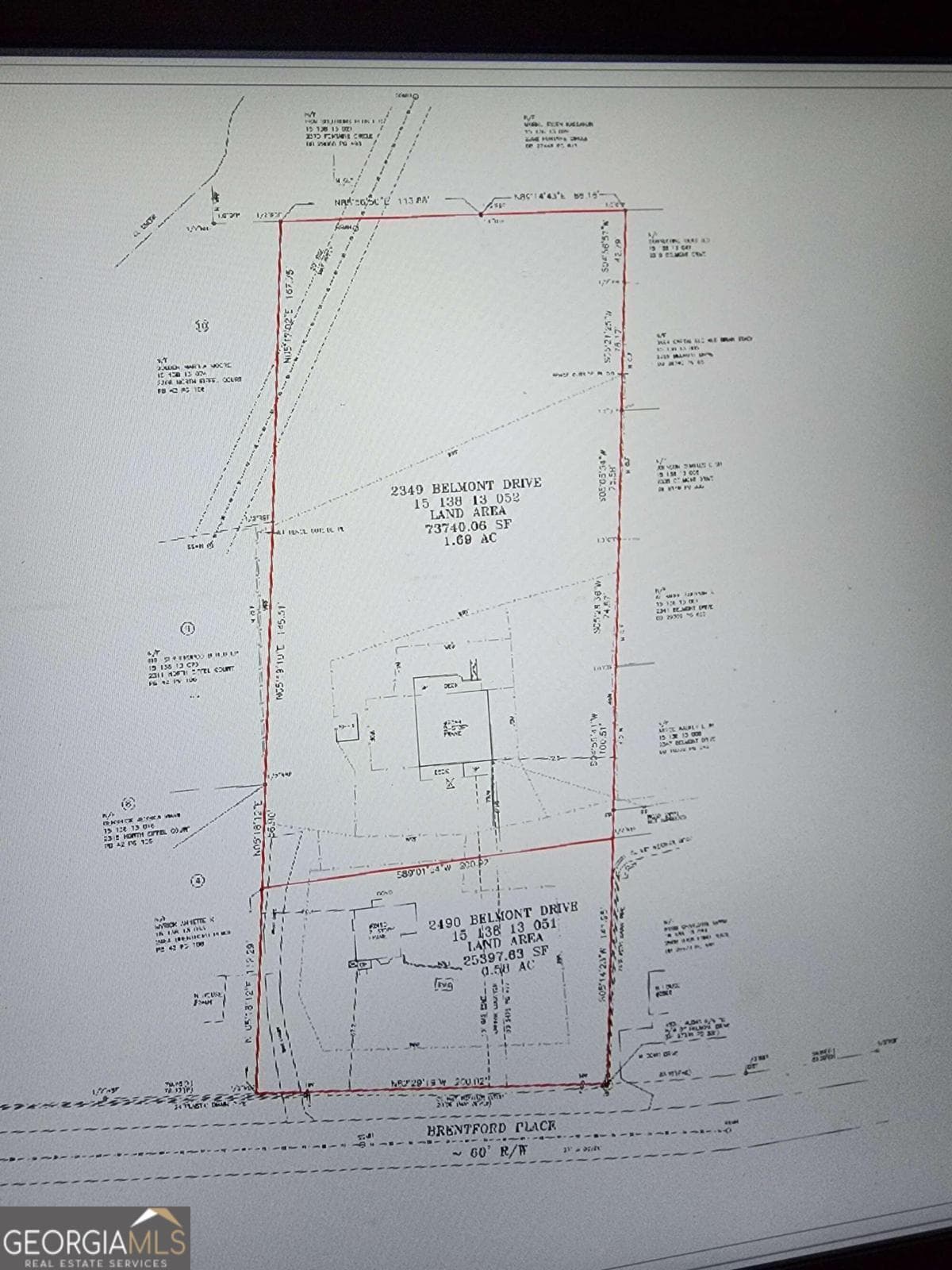 residential lot for sale at 2349 Belmont Drive, Decatur, GA 30032 — photo 3