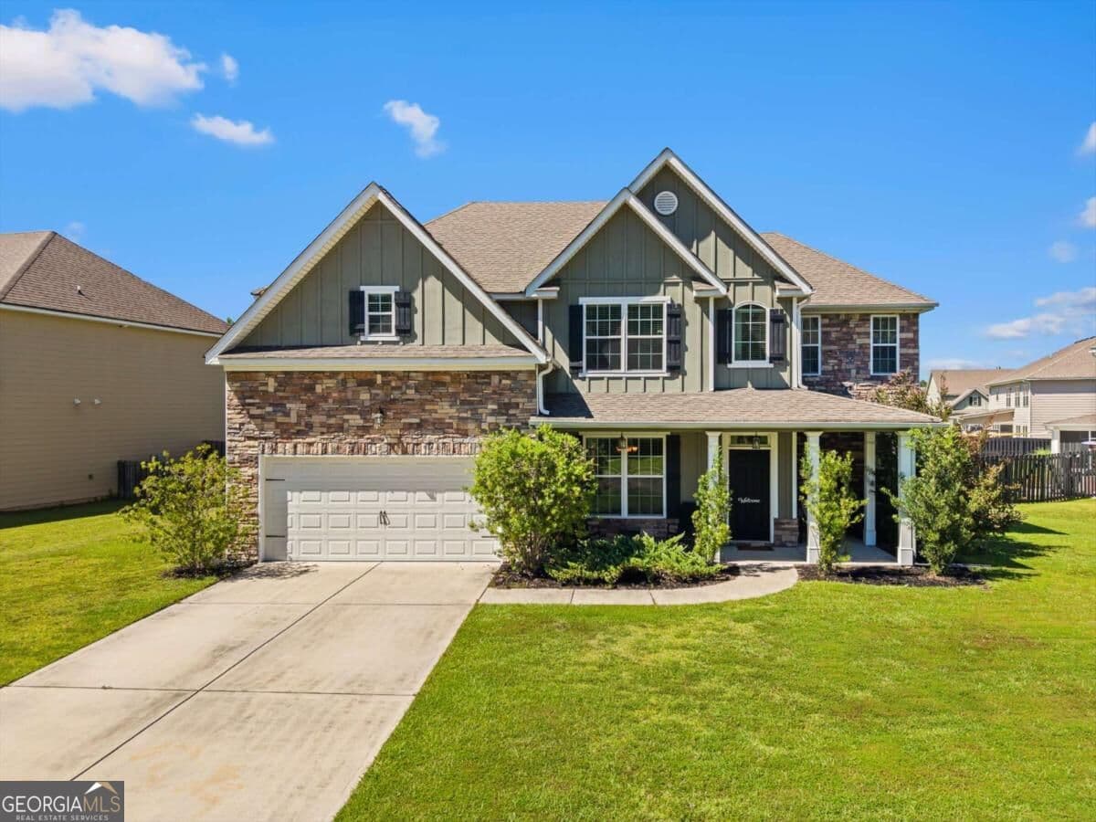 5 bedroom, 4 bathroom, 3,555 sq ft single family residence for sale at 108 Clover Pointe Circle, Guyton, GA 31312