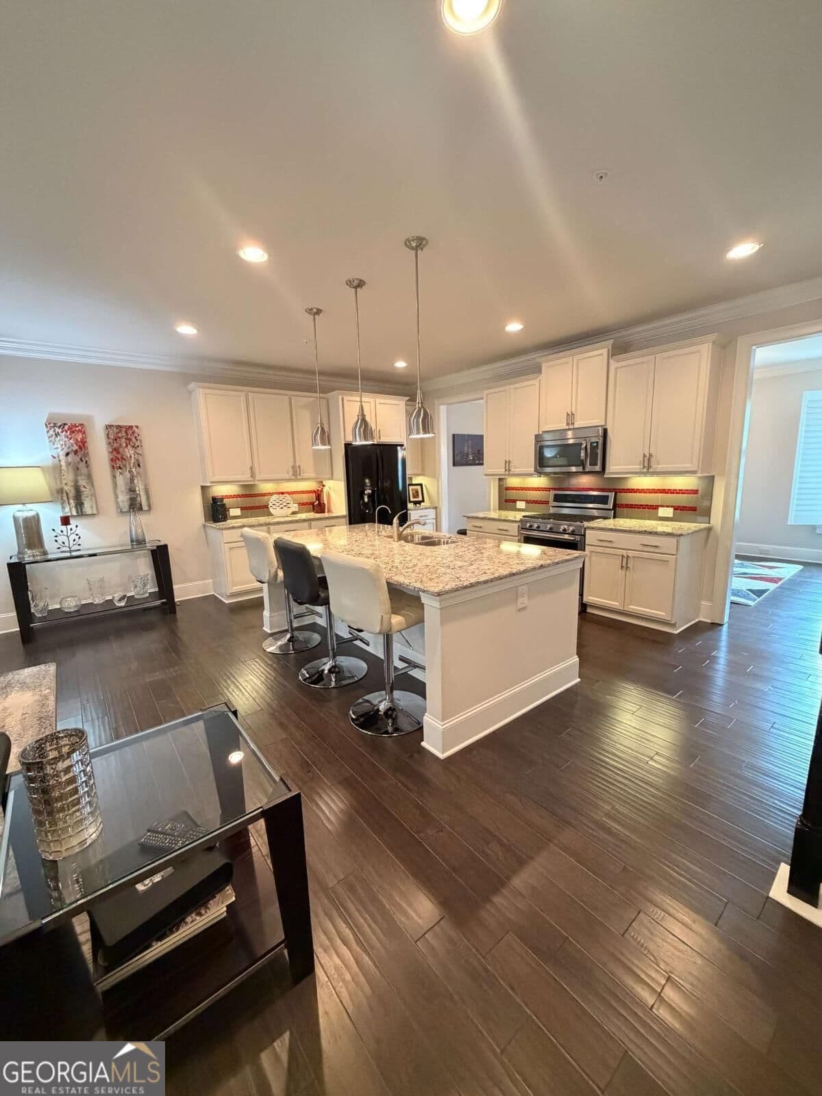 4 bedroom, 3.5 bathroom townhouse for sale at 9015 Woodland Trail 8, Alpharetta, GA 30009 — photo 6