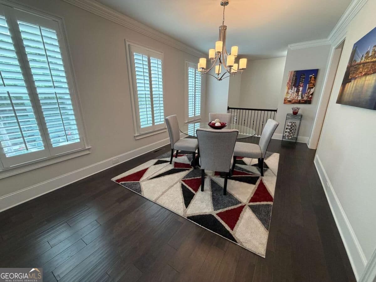 4 bedroom, 3.5 bathroom townhouse for sale at 9015 Woodland Trail 8, Alpharetta, GA 30009 — photo 4