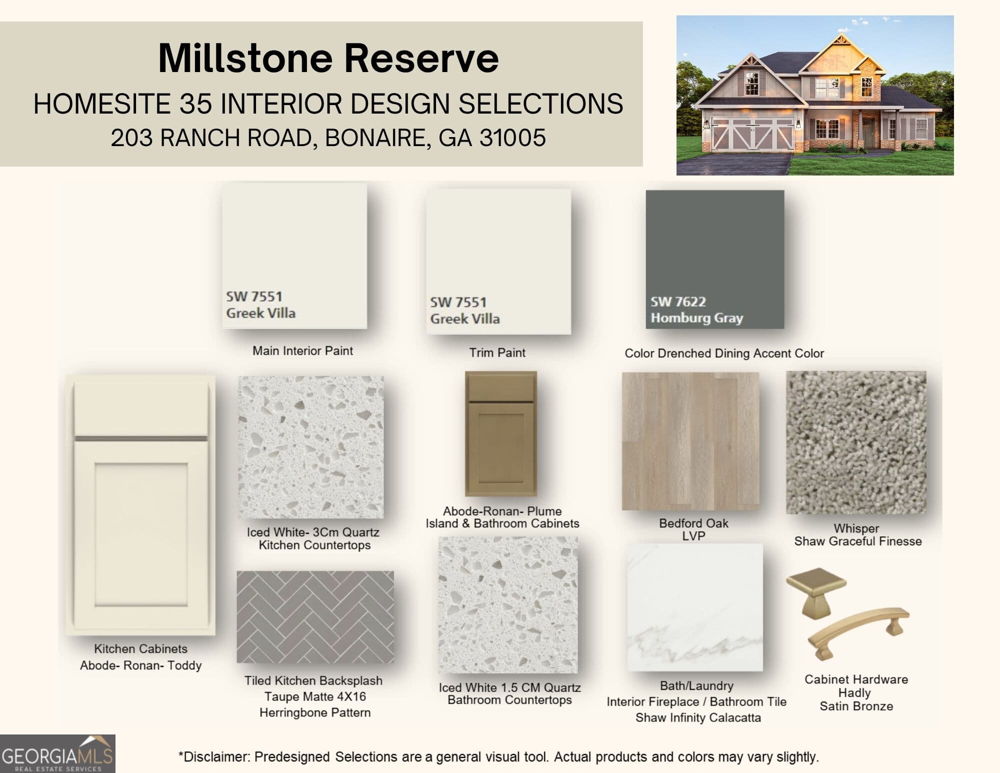 4 bedroom, 3.5 bathroom, 3,033 sq ft single family residence for sale at 203 Ranch Road 35, Bonaire, GA 31005 — photo 4