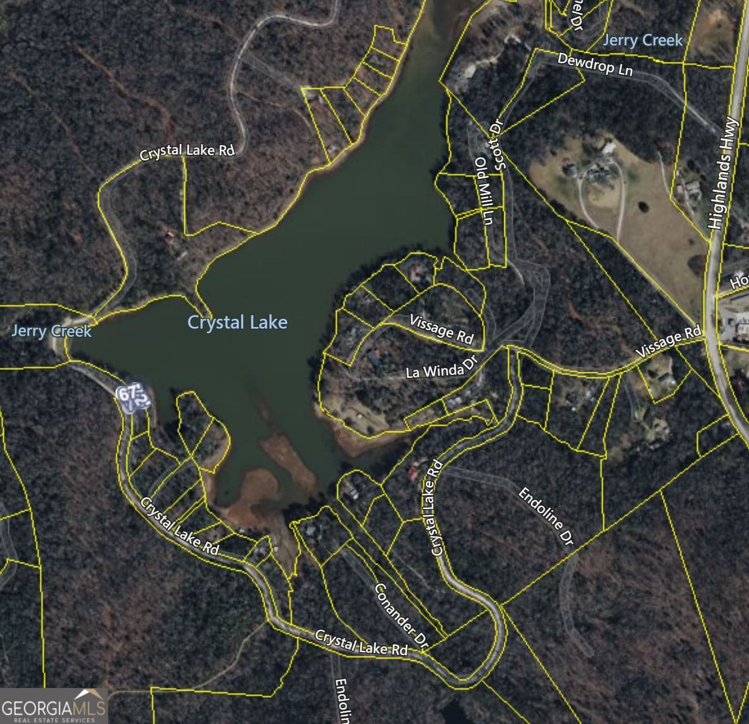 residential lot for sale at 0 Crystal Lake Road LOT 36, Mountain Rest, SC 29664 — photo 3