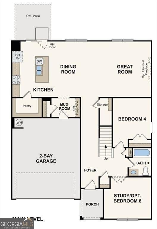 4 bedroom, 3 bathroom, 2,570 sq ft single family residence for sale at 60 Sanborne View Drive, Jefferson, GA 30549 — photo 3