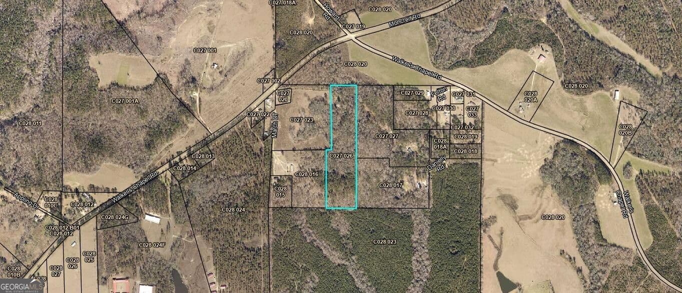 unimproved land for sale at 5 March Drive, Roberta, GA 31078
