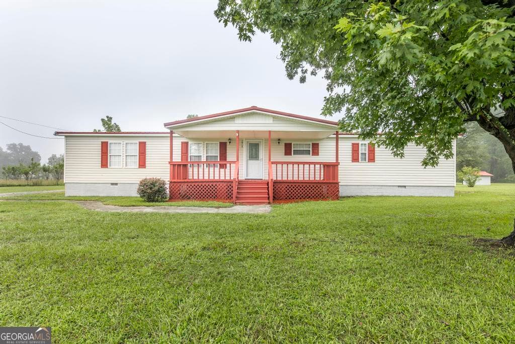 3 bedroom, 2 bathroom, 1,782 sq ft manufactured home,mobile home sold at 20734 HWY 80, Danville, GA 31017