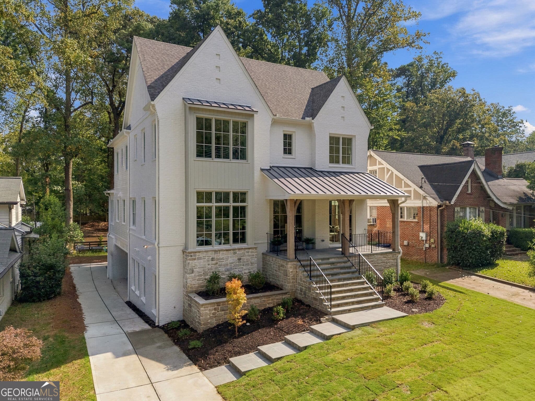 5 bedroom, 6.5 bathroom, 5,600 sq ft single family residence for sale at 1485 North Morningside Drive, Atlanta, GA 30306 — photo 2