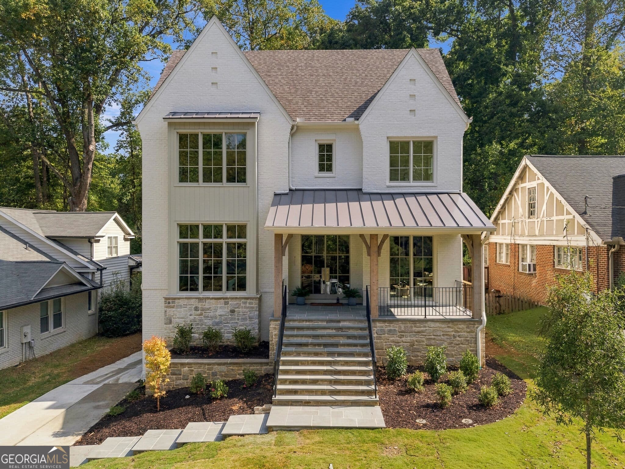 5 bedroom, 6.5 bathroom, 5,600 sq ft single family residence for sale at 1485 North Morningside Drive, Atlanta, GA 30306