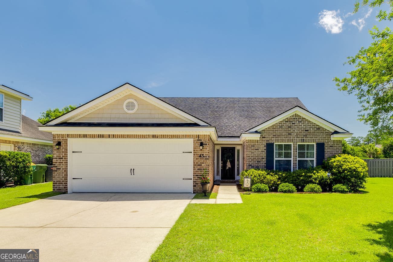 4 bedroom, 3 bathroom, 1,821 sq ft single family residence sold at 43 Tranquil Place, Pooler, GA 31322