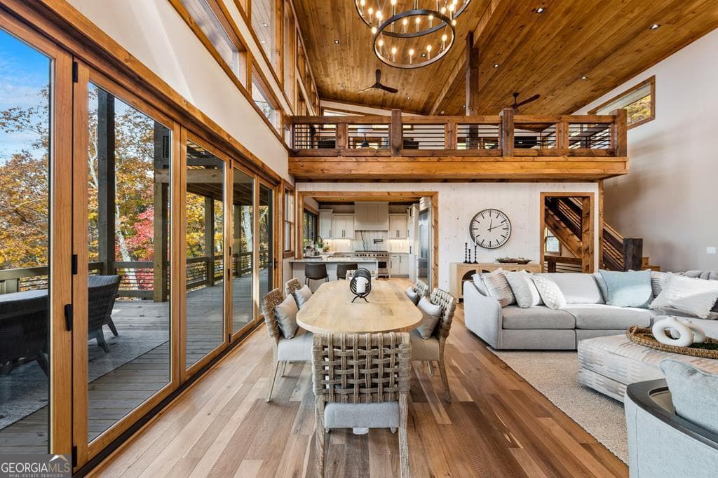 5 bedroom, 5.5 bathroom cabin,single family residence for sale at LOT 3C Stanley Creek Road, Cherry Log, GA 30522 — photo 7