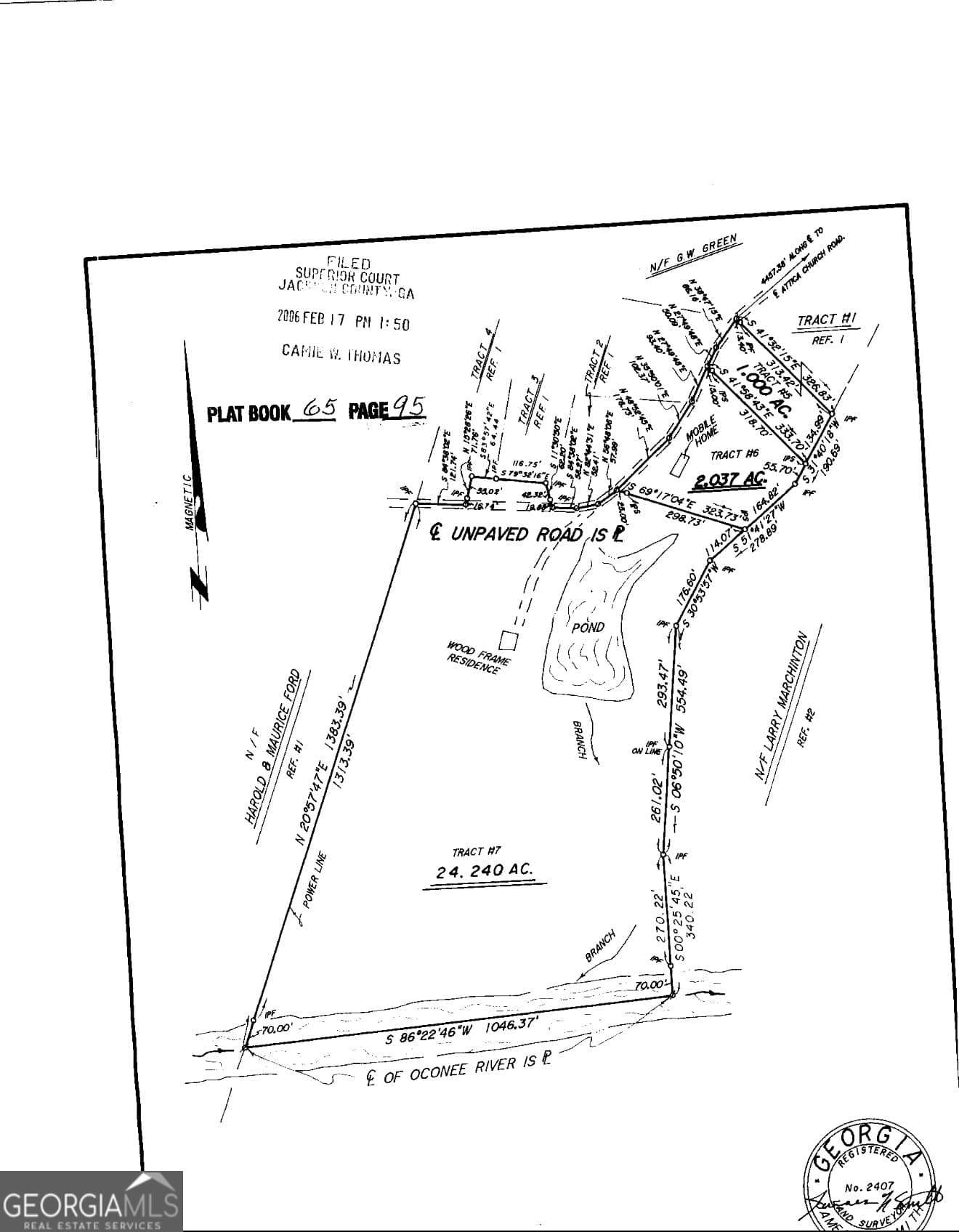 unimproved land for sale at 0 Ford Road, Jefferson, GA 30549 — photo 2