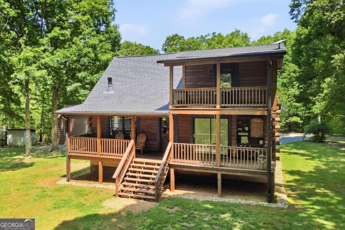 2 bedroom, 2 bathroom, 1,456 sq ft cabin,single family residence sold at 74 Farr Circle, Rydal, GA 30171