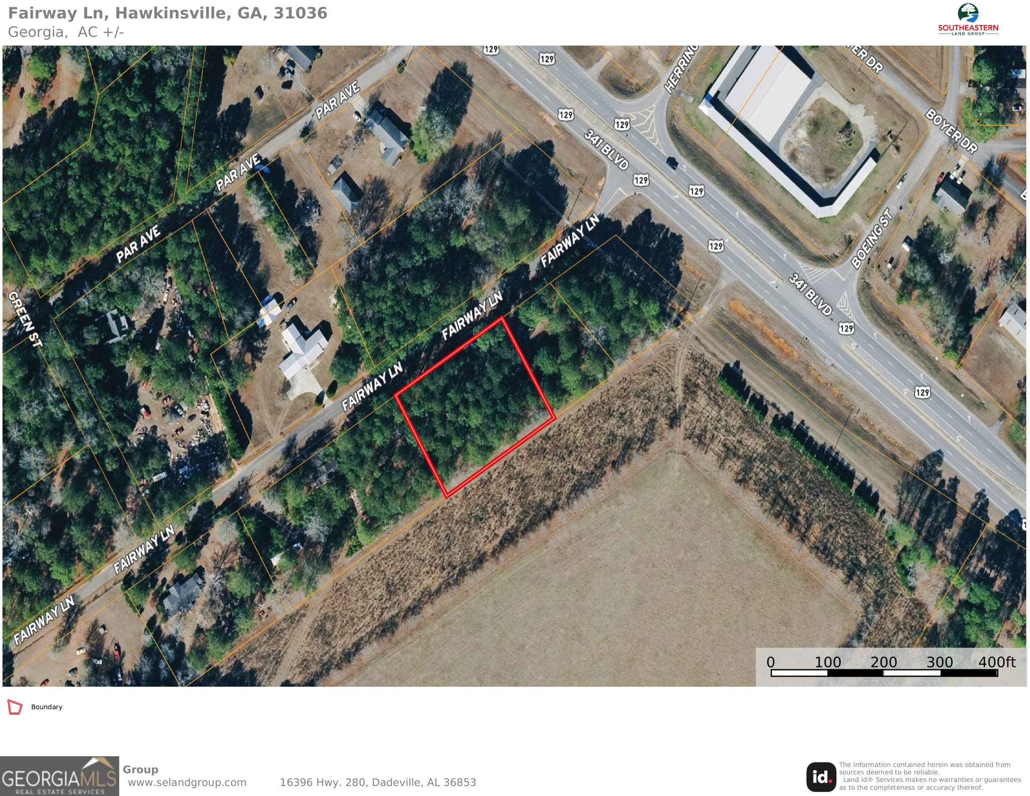 residential lot for sale at 0 Fairway Lane, Hawkinsville, GA 31036