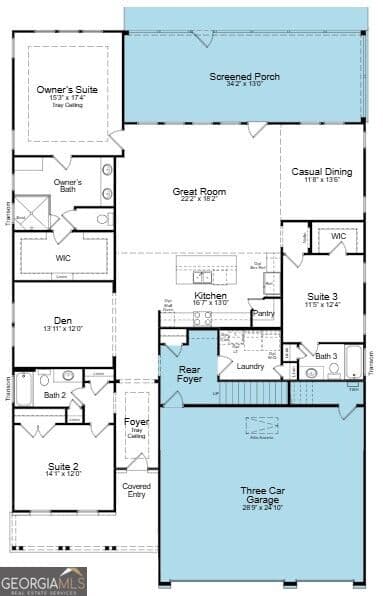 4 bedroom, 4 bathroom, 3,021 sq ft single family residence for sale at 120 Truman Court, Hoschton, GA 30548 — photo 2