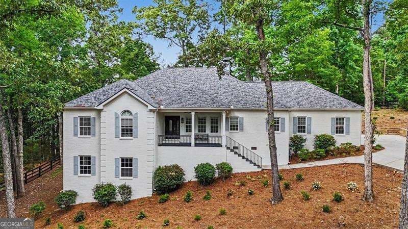 4 bedroom, 2.5 bathroom, 2,645 sq ft single family residence for sale at 1050 Wiley Bridge Road, Woodstock, GA 30188