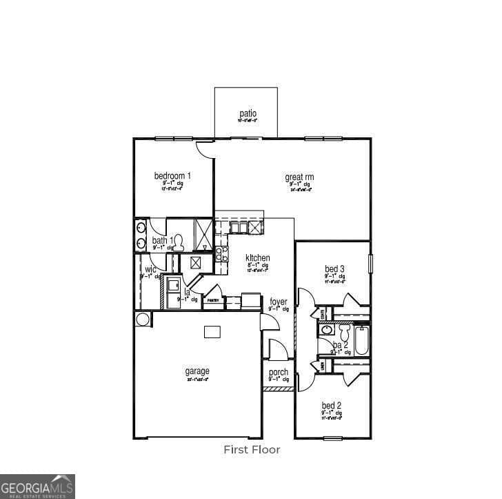 3 bedroom, 2 bathroom, 1,343 sq ft single family residence under contract at 109 Hollingsworth Loop, Statesboro, GA 30461 — photo 2