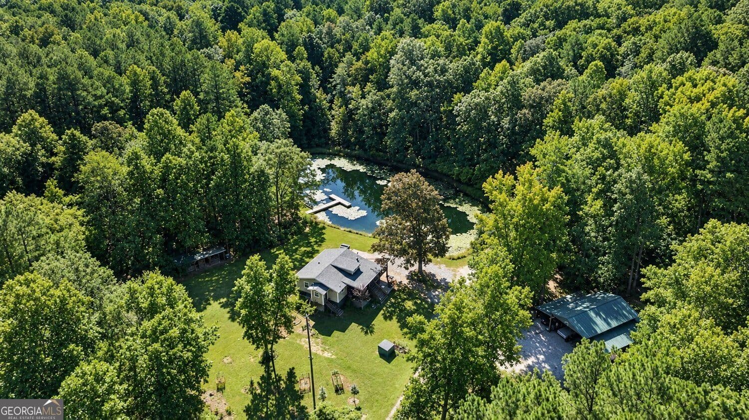 2 bedroom, 2 bathroom, 1,068 sq ft cabin,single family residence for sale at 9170 Wilkerson Mill Road, Chattahoochee Hills, GA 30268 — photo 7