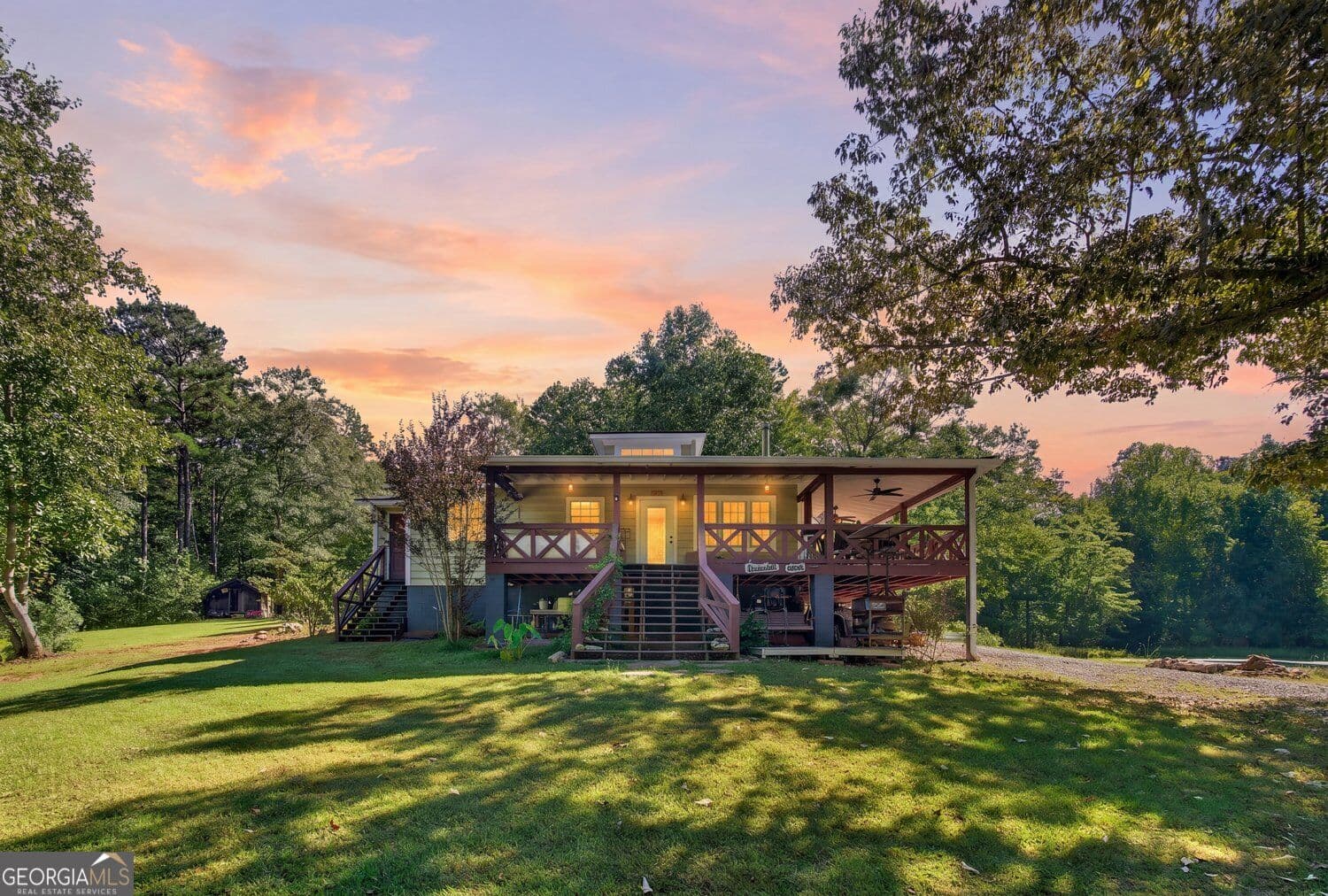 2 bedroom, 2 bathroom, 1,068 sq ft cabin,single family residence for sale at 9170 Wilkerson Mill Road, Chattahoochee Hills, GA 30268 — photo 5