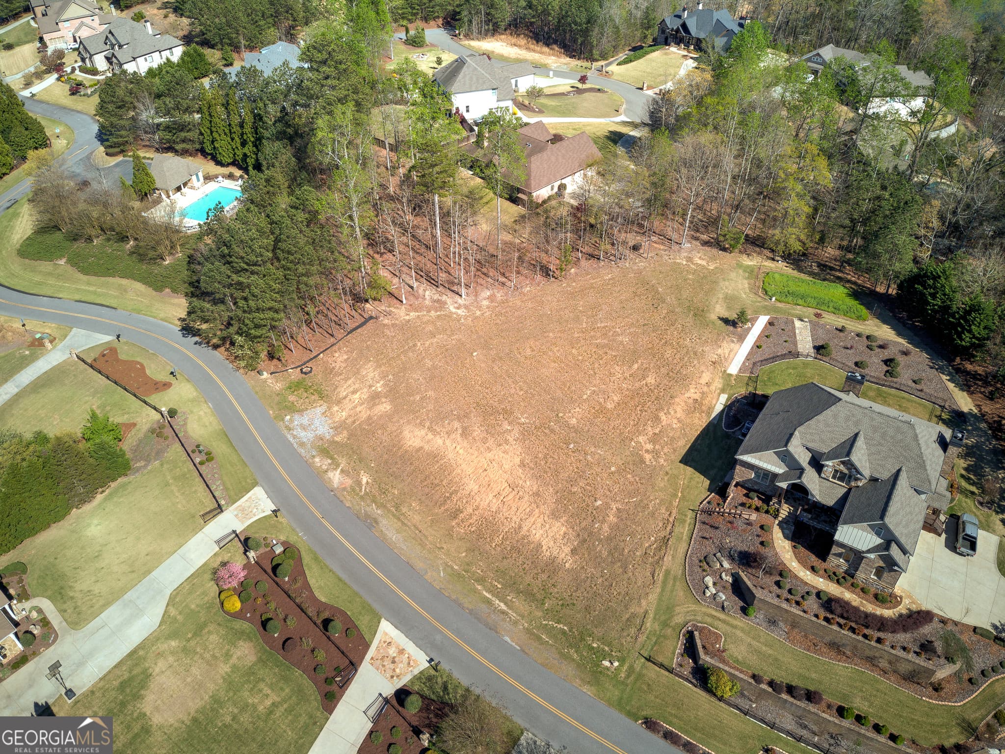 residential lot for sale at 6870 Bragg Road, Cumming, GA 30041 — photo 6